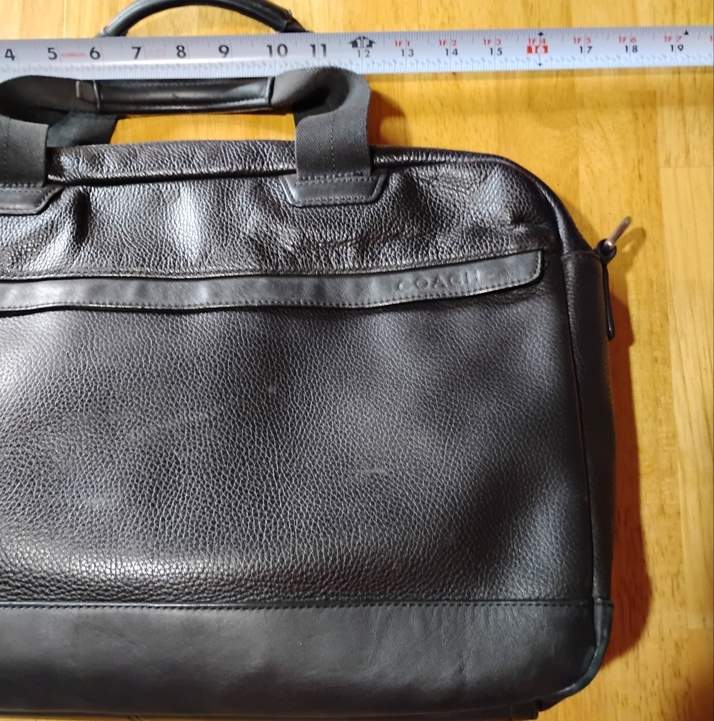 Coach Heritage Signature Small Messenger Bag - Picture 1 of 6